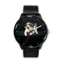 Load image into Gallery viewer, Cute English Foxhound with Puppy Print Wrist Watch-Free Shipping