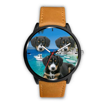 Load image into Gallery viewer, Cute Entlebucher Mountain Puppy Print Wrist Watch - Free Shipping