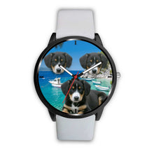 Load image into Gallery viewer, Cute Entlebucher Mountain Puppy Print Wrist Watch - Free Shipping