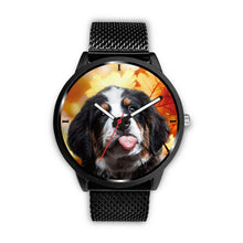 Load image into Gallery viewer, Cute Bernese Mountain Dog Print Wrist Watch - Free Shipping