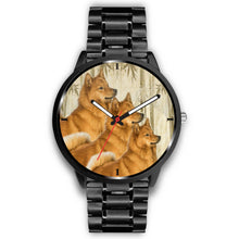 Load image into Gallery viewer, Cute Finnish Spitz Print Wrist Watch - Free Shipping