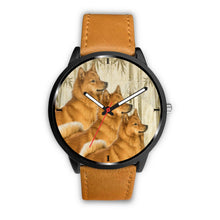 Load image into Gallery viewer, Cute Finnish Spitz Print Wrist Watch - Free Shipping