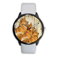 Load image into Gallery viewer, Cute Finnish Spitz Print Wrist Watch - Free Shipping