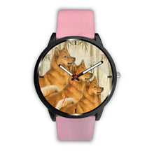 Load image into Gallery viewer, Cute Finnish Spitz Print Wrist Watch - Free Shipping