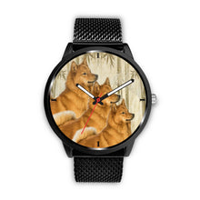 Load image into Gallery viewer, Cute Finnish Spitz Print Wrist Watch - Free Shipping