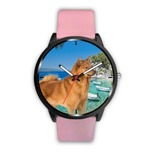 Load image into Gallery viewer, Cute Finnish Spitz Dog Print Wrist Watch - Free Shipping