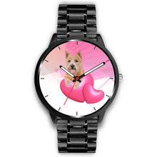 Load image into Gallery viewer, Cute Norwich Terrier with Love Print Wrist Watch-Free Shipping