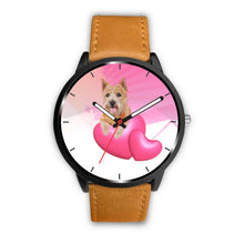 Load image into Gallery viewer, Cute Norwich Terrier with Love Print Wrist Watch-Free Shipping