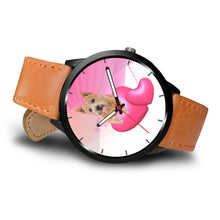 Load image into Gallery viewer, Cute Norwich Terrier with Love Print Wrist Watch-Free Shipping