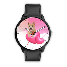 Load image into Gallery viewer, Cute Norwich Terrier with Love Print Wrist Watch-Free Shipping