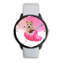 Load image into Gallery viewer, Cute Norwich Terrier with Love Print Wrist Watch-Free Shipping