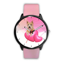 Load image into Gallery viewer, Cute Norwich Terrier with Love Print Wrist Watch-Free Shipping