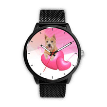 Load image into Gallery viewer, Cute Norwich Terrier with Love Print Wrist Watch-Free Shipping