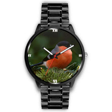 Load image into Gallery viewer, Bullfinch Bird Print Wrist Watch - Free Shipping