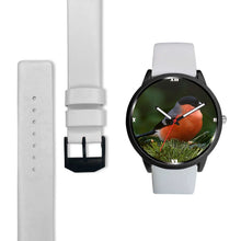 Load image into Gallery viewer, Bullfinch Bird Print Wrist Watch - Free Shipping