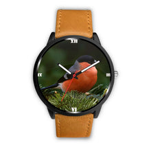 Load image into Gallery viewer, Bullfinch Bird Print Wrist Watch - Free Shipping