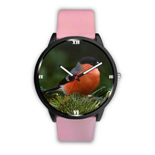 Load image into Gallery viewer, Bullfinch Bird Print Wrist Watch - Free Shipping