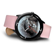 Load image into Gallery viewer, Cat Art Print Limited Edition Wrist Watch - Free Shipping