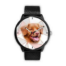 Load image into Gallery viewer, Cute Nova Scotia Duck Tolling Retriever Print Wrist Watch - Free Shipping