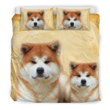 Load image into Gallery viewer, Cute Akita Dog Print Bedding Set- Free Shipping