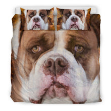Load image into Gallery viewer, Bulldog Print Bedding Set- Free Shipping