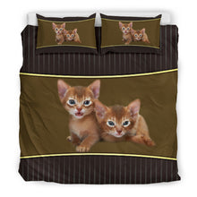 Load image into Gallery viewer, Cute Abyssinian Cat Print Bedding Set-Free Shipping