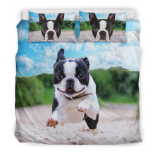Load image into Gallery viewer, Boston Terrier Print Bedding Set- Free Shipping