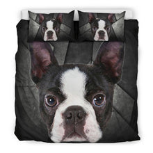 Load image into Gallery viewer, Cute Boston Terrier Print Bedding Set- Free Shipping