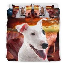 Load image into Gallery viewer, Cute Bull Terrier Print Bedding Set- Free Shipping