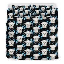 Load image into Gallery viewer, Cute Maltese Dog Pattern Print Bedding Set-Free Shipping