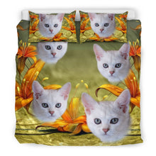 Load image into Gallery viewer, Cute Burmilla Cat Print Bedding Set- Free Shipping