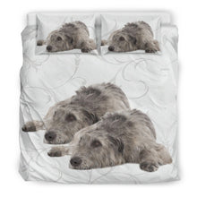Load image into Gallery viewer, Cute Irish Wolfhound Dog Floral Print Bedding Sets-Free Shipping