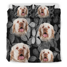 Load image into Gallery viewer, Cute Clumber Spaniel Dog Print Bedding Set- Free Shipping