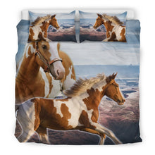 Load image into Gallery viewer, Cute American Paint Horse Print Bedding Sets- Free Shipping