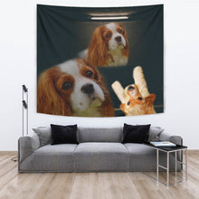 Load image into Gallery viewer, Cavalier King Charles Spaniel Print Tapestry-Free Shipping
