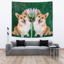 Load image into Gallery viewer, Cardigan Welsh Corgi Dog Print Tapestry-Free Shipping