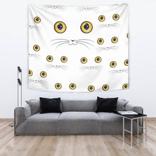 Load image into Gallery viewer, Cute Cat Face Print Tapestry-Free Shipping
