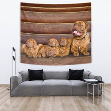 Load image into Gallery viewer, Cute Bordeaux Mastiff Print Tapestry-Free Shipping