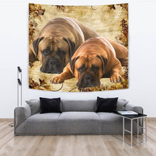 Load image into Gallery viewer, Bullmastiff Dog Print On Tapestry-Free Shipping