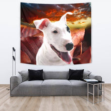 Load image into Gallery viewer, Cute Bull Terrier Print Tapestry-Free Shipping