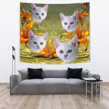 Load image into Gallery viewer, Cute Burmilla Cat Print Tapestry-Free Shipping