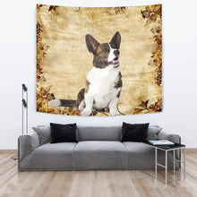 Load image into Gallery viewer, Cute Cardigan Welsh Corgi Dog Print Tapestry-Free Shipping