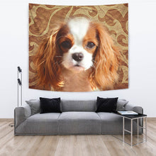 Load image into Gallery viewer, Cavalier King Charles Spaniel Print Tapestry-Free Shipping