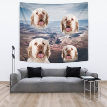 Load image into Gallery viewer, Cute Clumber Spaniel Print Tapestry-Free Shipping