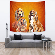 Load image into Gallery viewer, Cocker Spaniel Print Tapestry-Free Shipping
