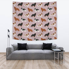 Load image into Gallery viewer, Cavalier King Charles Spaniel Dog Pattern Print Tapestry-Free Shipping