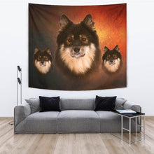 Load image into Gallery viewer, Cute Finnish Lapphund Print Tapestry-Free Shipping