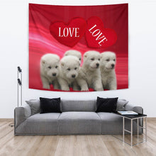Load image into Gallery viewer, Central Asian Shepherd Puppies Print Tapestry-Free Shipping