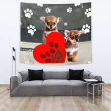 Load image into Gallery viewer, Cute Chihuahua Puppies Print Tapestry-Free Shipping