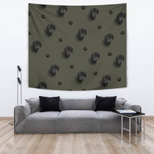 Load image into Gallery viewer, Curly-coated retriever Print Tapestry-Free Shipping